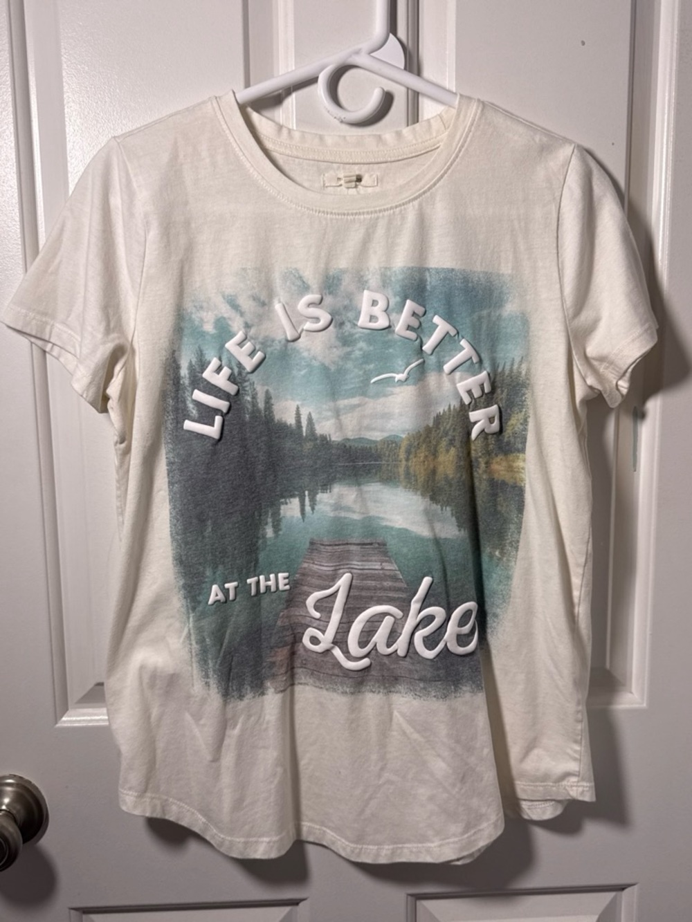 Maurices White Lake Graphic Tee
